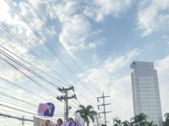 พรรคปวงชนไทย ลงพื้นที่ระยอง รับฟังเสียงประชาชนตลาดสะพานสี่